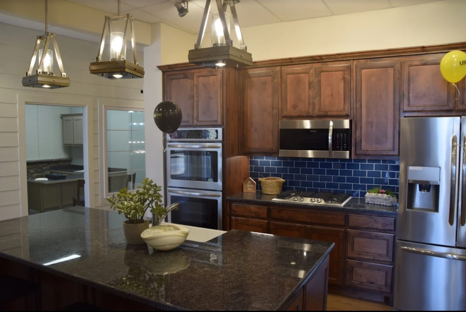 Kitchen remodel with custom cabinets in Bryan, Texas